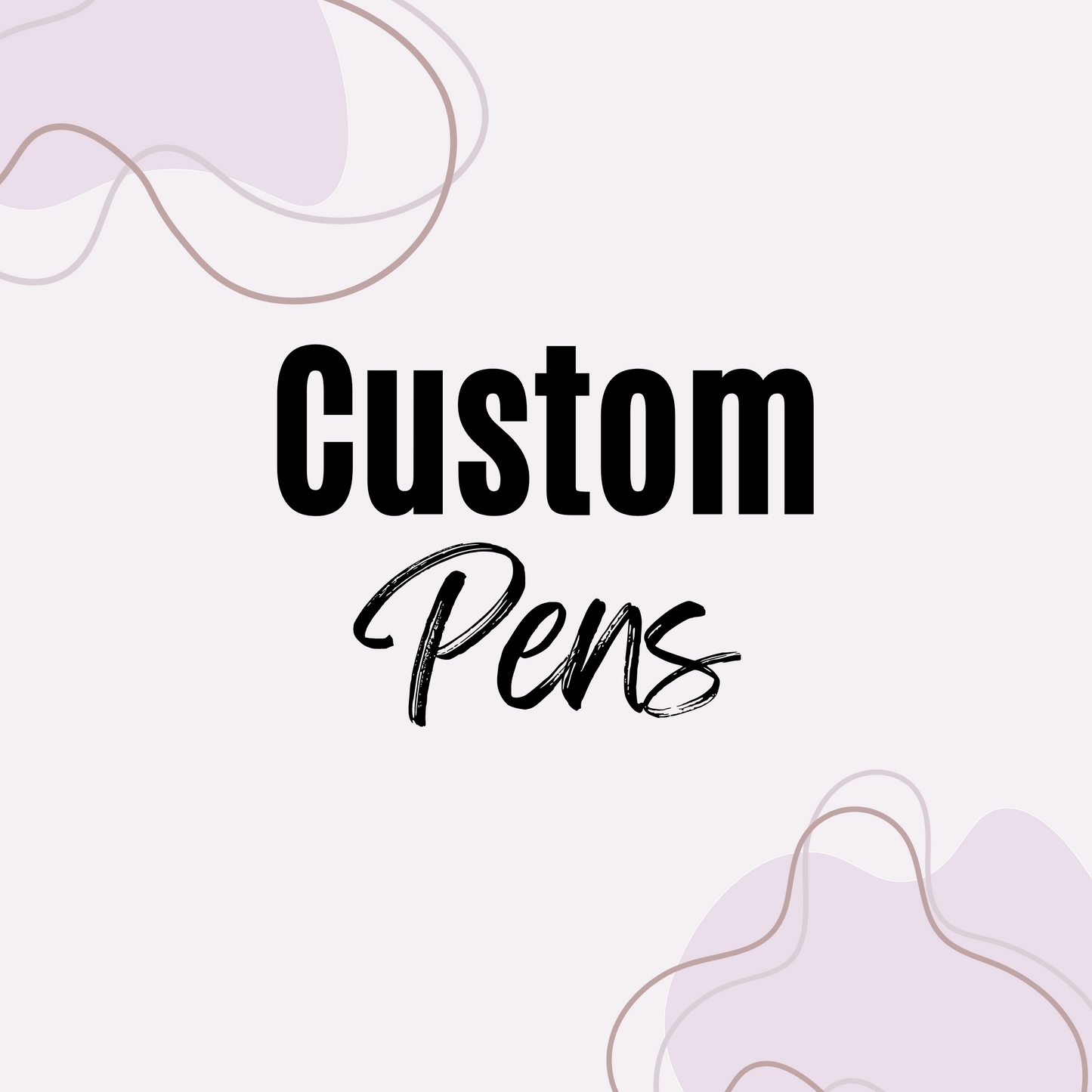 Custom Resin Pens